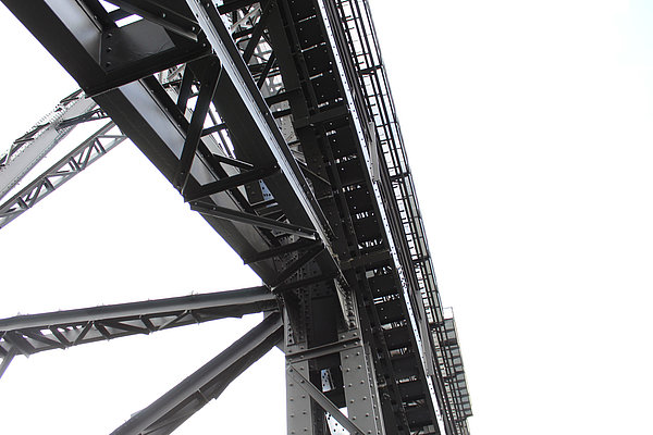 Detail der Müngstener Brücke